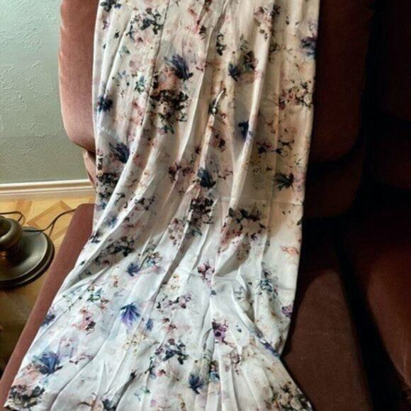 Show Me Your MuMu Maxi floral skirt multi colored L - Picture 2 of 9